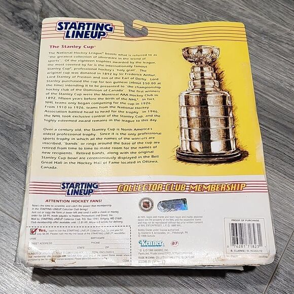 Vintage Starting Line Up 1998 Hockey Figures & Cards - Picture 5 of 5